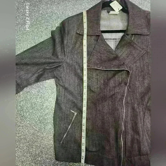 Womens zip up structured jacket - Picture 6 of 7